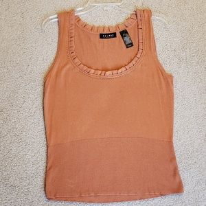 Large Orange Axcess by Liz Claiborne knit shirt